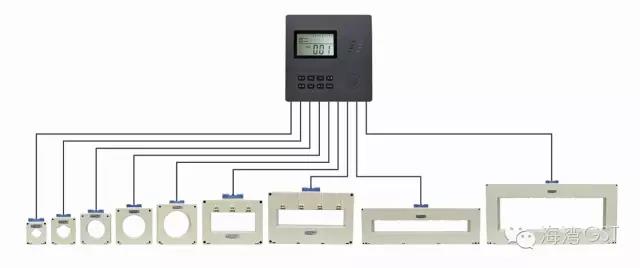 海湾DH-GSTN5600系列剩余电流式电气火灾监控探测器接线示意图