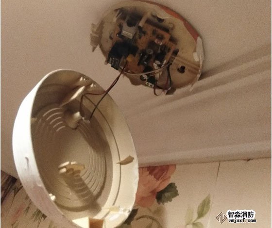消防烟感探头怎么接线？
